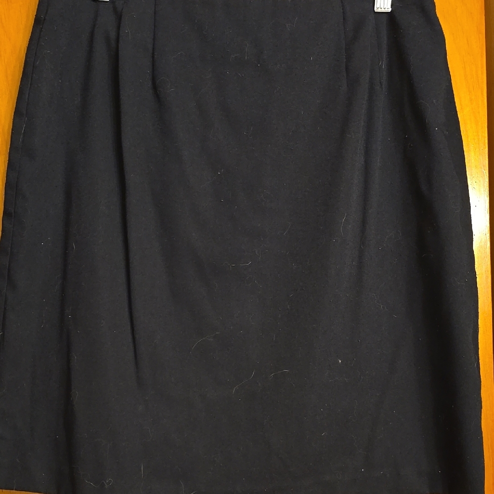 Classic Black Pencil Skirt